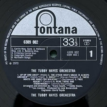 画像をギャラリービューアに読み込む, TUBBY HAYES ORCHESTRA / THE TUBBY HAYES ORCHESTRA