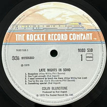 画像をギャラリービューアに読み込む, COLIN BLUNSTONE / LATE NIGHT IN SOHO