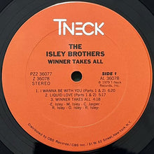 画像をギャラリービューアに読み込む, ISLEY BROTHERS / WINNER TAKES ALL