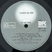 画像をギャラリービューアに読み込む, KAREN SILVER / SET ME FREE