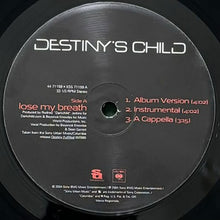 画像をギャラリービューアに読み込む, DESTINY'S CHILD / LOSE MY BREATH/SOLDIER