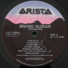 画像をギャラリービューアに読み込む, BRAND NUBIAN / FOUNDATION