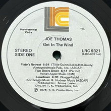画像をギャラリービューアに読み込む, JOE THOMAS / GET IN THE WIND