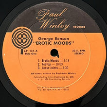 画像をギャラリービューアに読み込む, GEORGE BENSON / EROTIC MOODS