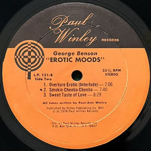 画像をギャラリービューアに読み込む, GEORGE BENSON / EROTIC MOODS