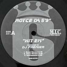 画像をギャラリービューアに読み込む, ROYCE DA 5'9 / HIT'EM/DING!
