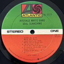 画像をギャラリービューアに読み込む, AVERAGE WHITE BAND / SOUL SEARCHING