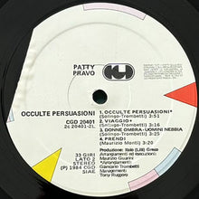 画像をギャラリービューアに読み込む, PATTY PRAVO / OCCULTE PERSUASIONI