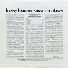 画像をギャラリービューアに読み込む, KENNY BARRON / SUNSET TO DAWN