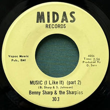 画像をギャラリービューアに読み込む, BENNY SHARP & THE SHARPIES / MUSIC (I LIKE IT) (Part 1)/(Part 2)