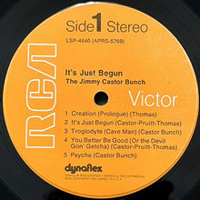 画像をギャラリービューアに読み込む, JIMMY CASTOR BUNCH / IT'S JUST BEGUN