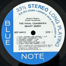 画像をギャラリービューアに読み込む, O.S.T. (GRANT GREEN) / THE FINAL COMEDOWN