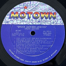 画像をギャラリービューアに読み込む, CHUCK JACKSON / CHUCK JACKSON ARRIVES