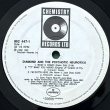 画像をギャラリービューアに読み込む, DIAMOND AND THE PSYCHOTIC NEUROTICS / WHAT U HEARD/I'M OUTTA HERE (MY NAME IS JOHN DOE)/YOU CAN'T FRONT (...IT IS REAL)