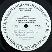 画像をギャラリービューアに読み込む, O.S.T. (HUBERT LAWS GROUP) / A HERO AIN'T NOTHIN' BUT A SANDWICH