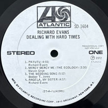 画像をギャラリービューアに読み込む, RICHARD EVANS / DEALING WITH HARD TIMES