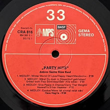 画像をギャラリービューアに読み込む, AMBROS SEELOS SHOW BAND / PARTY HITS