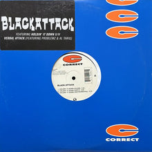 画像をギャラリービューアに読み込む, BLACK ATTACK / HOLDIN' IT DOWN/VERBAL ATTACK