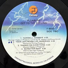 画像をギャラリービューアに読み込む, PLEASURE / GET TO THE FEELING