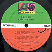 画像をギャラリービューアに読み込む, BLACK HEAT / KEEP ON RUNNIN'