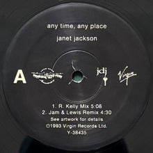 画像をギャラリービューアに読み込む, JANET JACKSON / ANY TIME, ANY PLACE/THROB