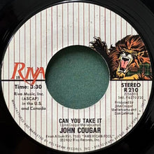 画像をギャラリービューアに読み込む, JOHN COUGAR / JACK & DIANE/CAN YOU TAKE IT