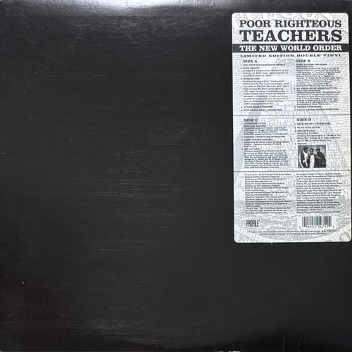 POOR RIGHTEOUS TEACHERS / THE NEW WORLD ORDER – VINYL CHAMBER