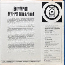 画像をギャラリービューアに読み込む, BETTY WRIGHT / MY FIRST TIME AROUND