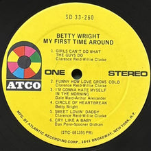 画像をギャラリービューアに読み込む, BETTY WRIGHT / MY FIRST TIME AROUND