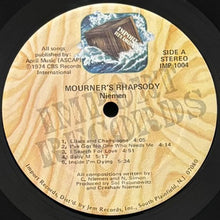 画像をギャラリービューアに読み込む, NIEMEN / MOURNER'S RHAPSODY