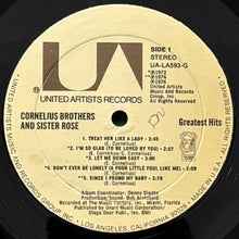 画像をギャラリービューアに読み込む, CORNELIUS BROTHERS AND SISTER ROSE / GREATEST HITS