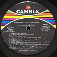 画像をギャラリービューアに読み込む, INTRUDERS / WHEN WE GET MARRIED