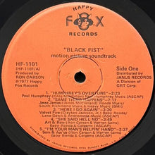 画像をギャラリービューアに読み込む, O.S.T. (V.A./RON CARSON) / BLACK FIST