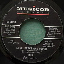 画像をギャラリービューアに読み込む, SOUL / CAN YOU FEEL IT/LOVE, PEACE AND POWER