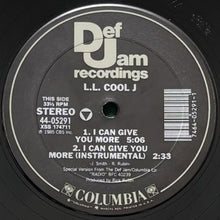 画像をギャラリービューアに読み込む, LL COOL J / I CAN GIVE YOU MORE/I CAN'T LIVE WITHOUT MY RADIO