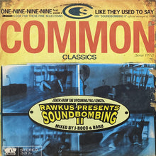 画像をギャラリービューアに読み込む, COMMON / ONE-NINE-NINE-NINE/LIKE THEY USED TO SAY