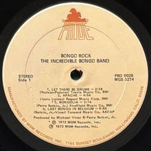 画像をギャラリービューアに読み込む, INCREDIBLE BONGO BAND / BONGO ROCK