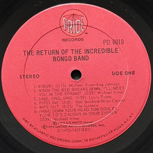 画像をギャラリービューアに読み込む, INCREDIBLE BONGO BAND / THE RETURN OF THE INCREDIBLE BONG BAND