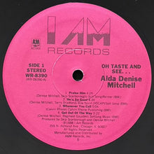 画像をギャラリービューアに読み込む, ALDA DENISE MITCHELL / OH TASTE AND SEE...