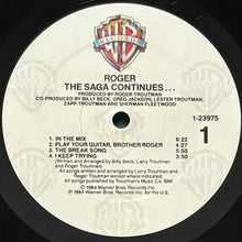 画像をギャラリービューアに読み込む, ROGER / THE SAGA CONTINUES...