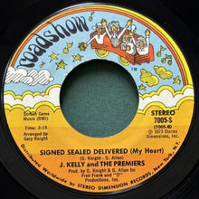 画像をギャラリービューアに読み込む, J. KELLY AND THE PREMIERS / SHE CALLS ME BABY/SIGNED SEALED DELIVERED (MY HEART)