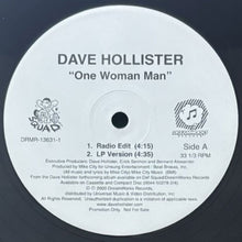 画像をギャラリービューアに読み込む, DAVE HOLLISTER / ONE WOMAN MAN