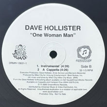 画像をギャラリービューアに読み込む, DAVE HOLLISTER / ONE WOMAN MAN