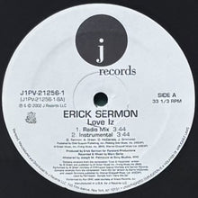 画像をギャラリービューアに読み込む, ERICK SERMON / LOVE IZ/HOLD UP DUB