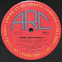 画像をギャラリービューアに読み込む, LARRY JOHN McNALLY / LARRY JOHN McNALLY