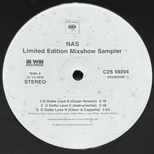 画像をギャラリービューアに読み込む, NAS / THE LOST TAPES-LIMITED EDITION MIXSHOW SAMPLER