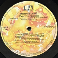 画像をギャラリービューアに読み込む, RONNIE LAWS / EVERY GENERATION