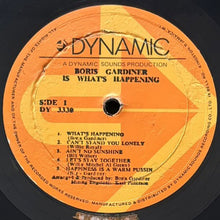 画像をギャラリービューアに読み込む, BORIS GARDINER HAPPENING / IS WHAT HAPPENING