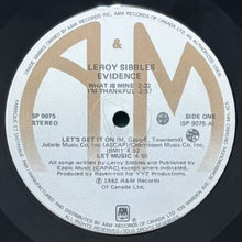 画像をギャラリービューアに読み込む, LEROY SIBBLES / EVIDENCE