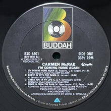 画像をギャラリービューアに読み込む, CARMEN McRAE / I'M COMING HOME AGAIN